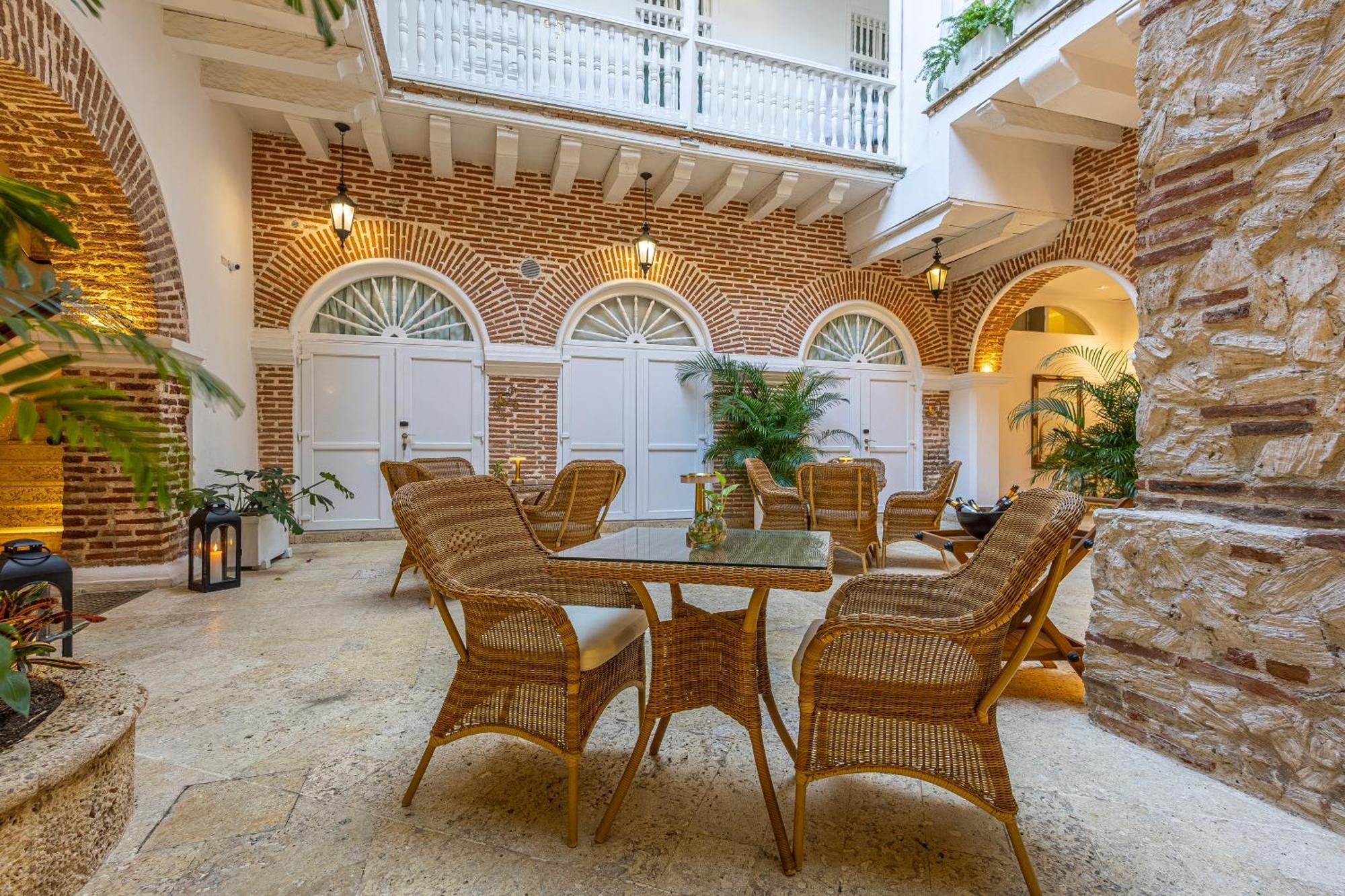 Hotel Casa Del Gobernador Cartagena Exterior foto