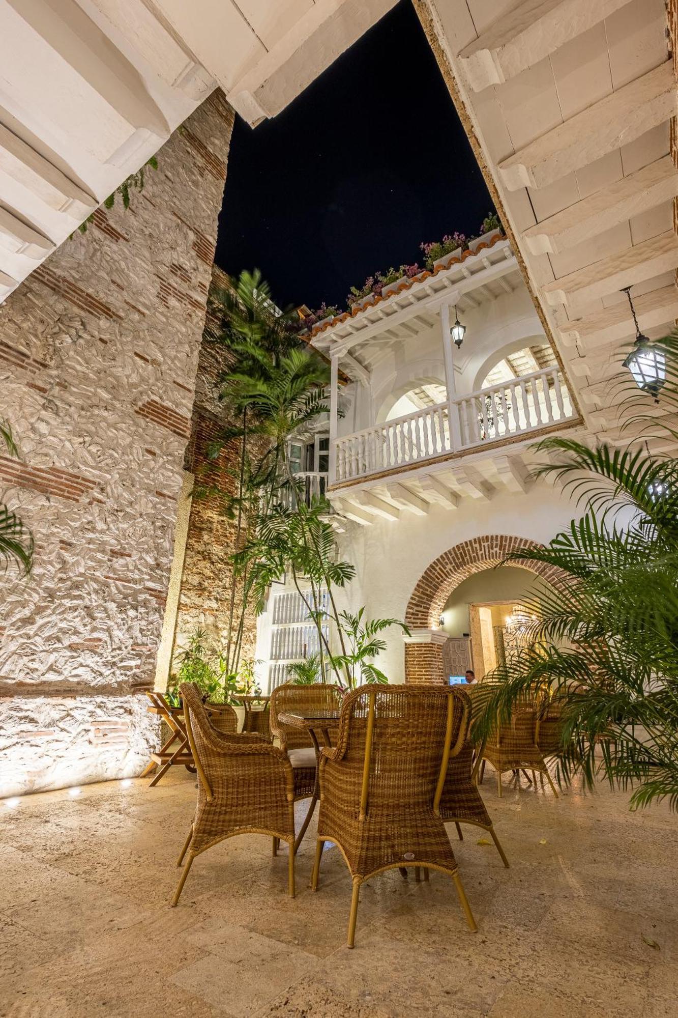 Hotel Casa Del Gobernador Cartagena Exterior foto