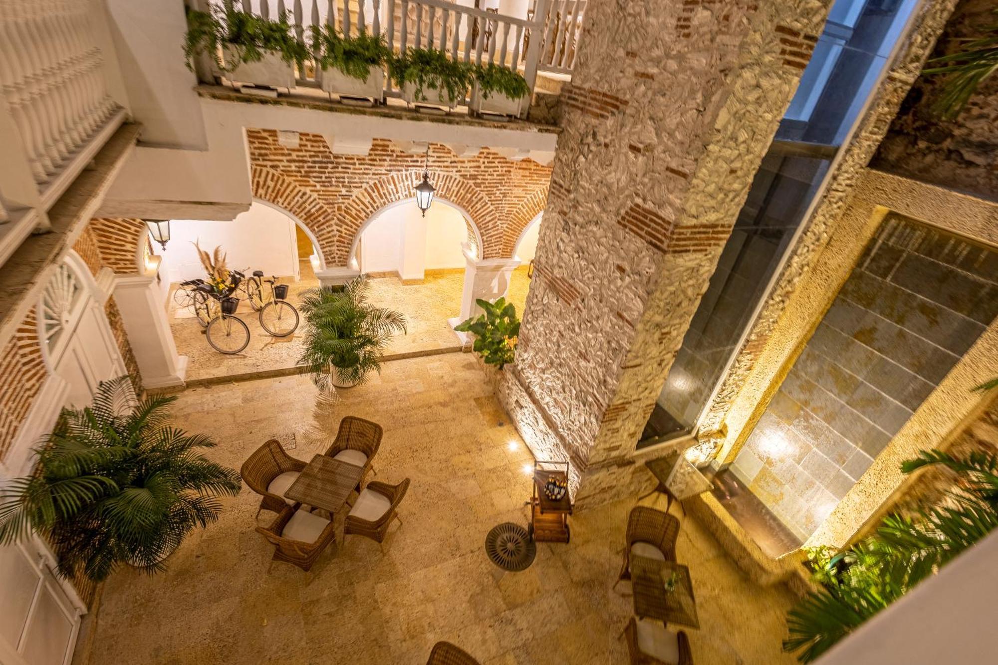 Hotel Casa Del Gobernador Cartagena Exterior foto