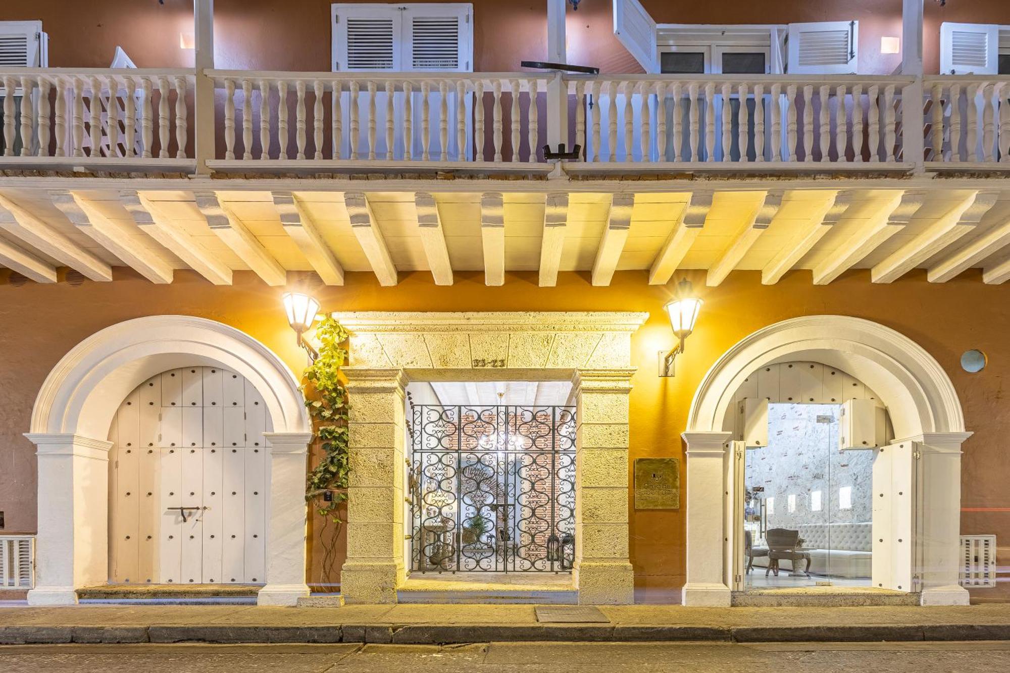 Hotel Casa Del Gobernador Cartagena Exterior foto