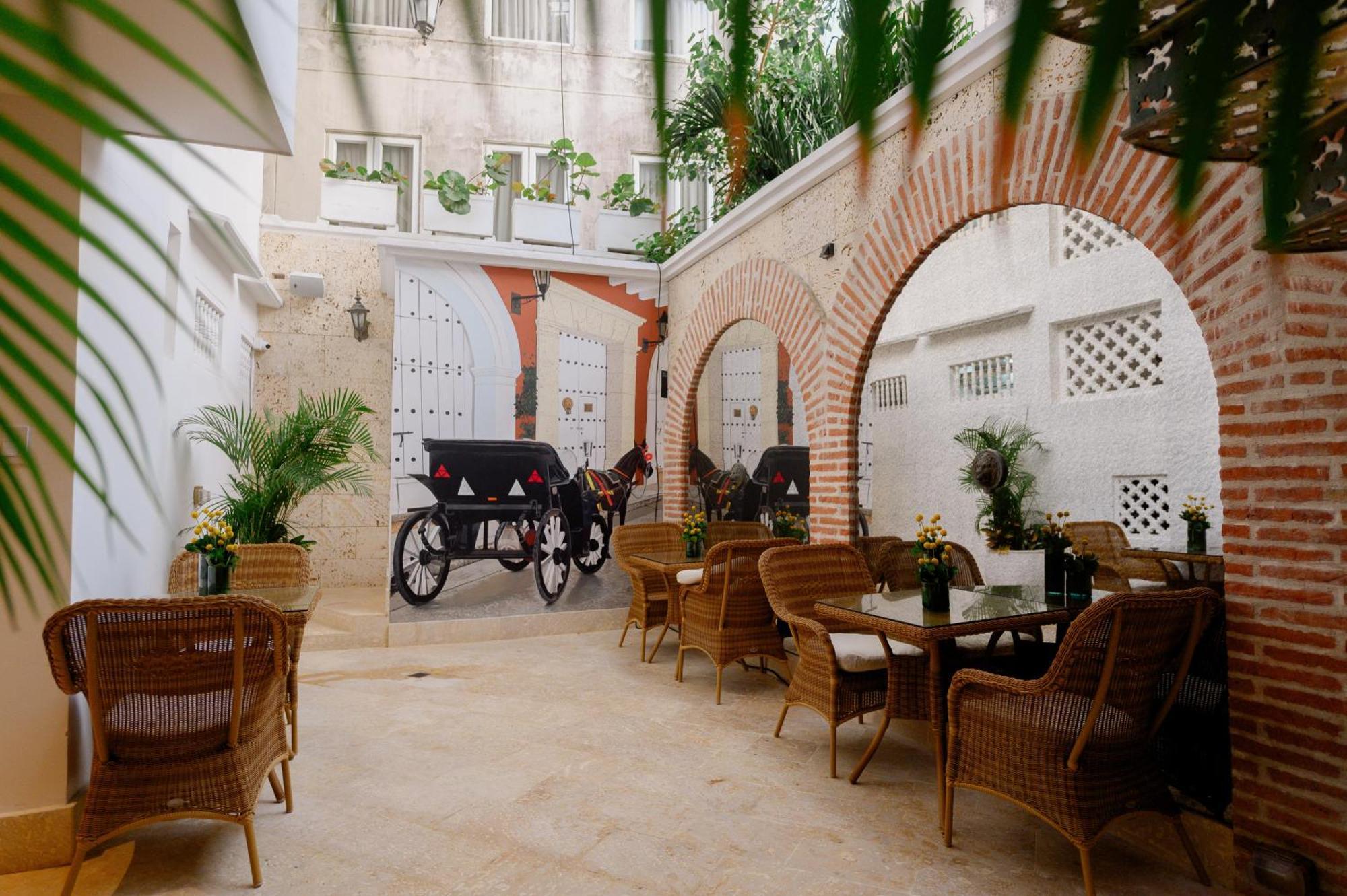 Hotel Casa Del Gobernador Cartagena Exterior foto