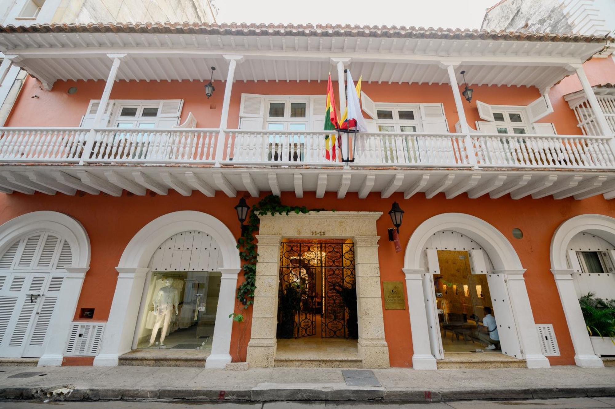 Hotel Casa Del Gobernador Cartagena Exterior foto